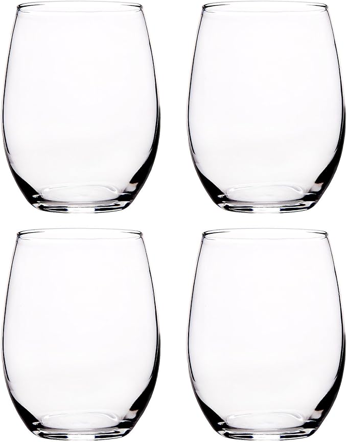 18.6oz Stemless Wine Glasses