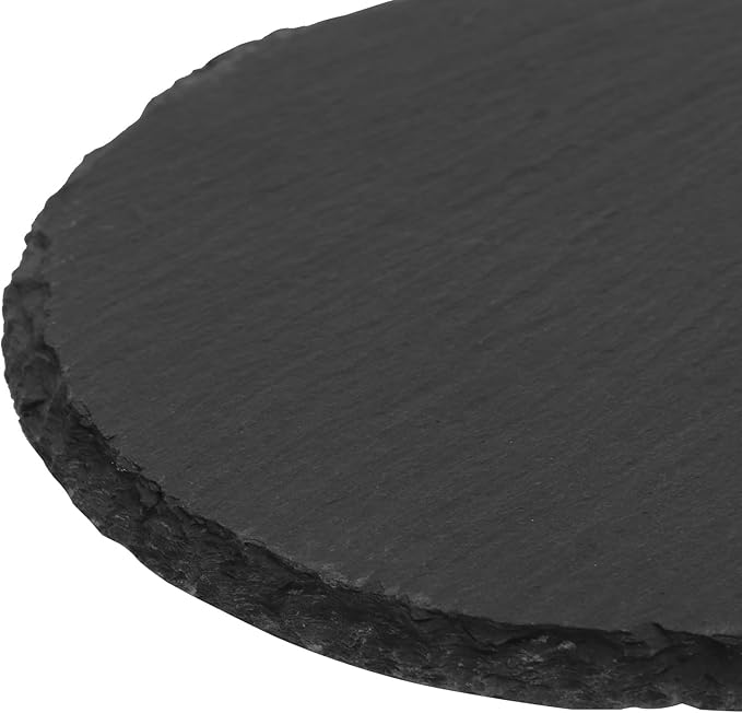 Circle Slate Coasters - Set of 4
