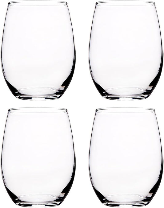 18.6oz Stemless Wine Glasses