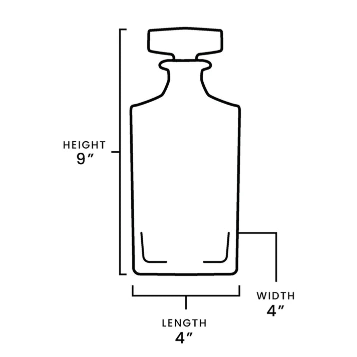 750ML Whiskey Decanter