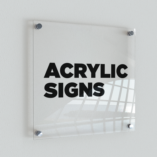 Custom Acrylic Business/Wall Sign